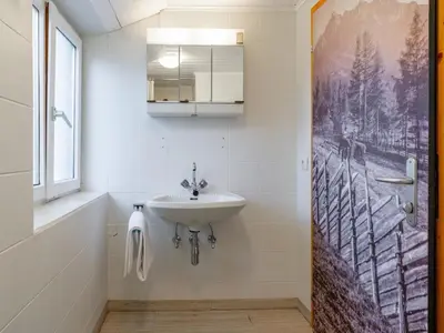 Ein Badezimmer in der Unterkunft Chalet H Königsleiten