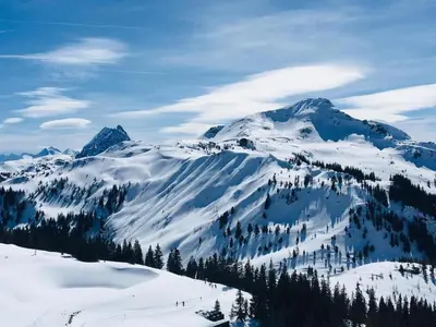 Naturlandschaft in der Nähe des Ferienhauses