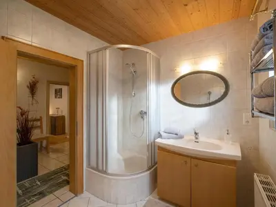 Ein Badezimmer in der Unterkunft Appartement Payr