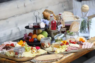 Essen in der Ferienwohnung oder in der Nähe