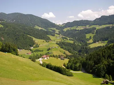 Naturlandschaft in der Nähe des Ferienhauses