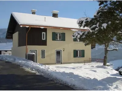 Chalet in Tyrol with Sauna and Ski Slopes im Winter