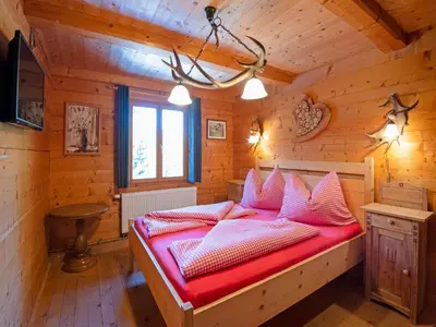 Ein Bett oder Betten in einem Zimmer der Unterkunft Apartment in Hochfügen with a terrace