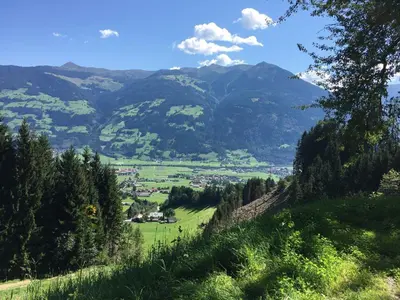 Naturlandschaft in der Nähe des Bauernhofs