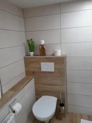 Ein Badezimmer in der Unterkunft Wildauhof - Bauernhaus