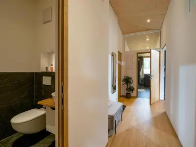 Ein Badezimmer in der Unterkunft Two Summits