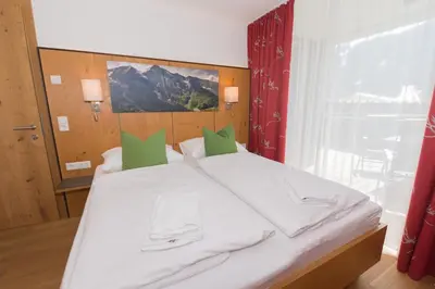 Ein Bett oder Betten in einem Zimmer der Unterkunft Apartment am Sonnenhang - Top 3