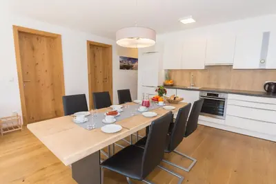 Küche/Küchenzeile in der Unterkunft Apartment am Sonnenhang - Top 3