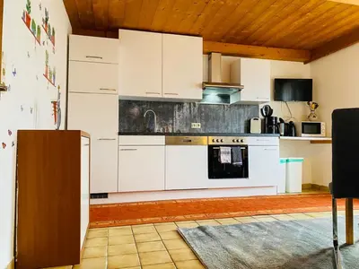 Küche/Küchenzeile in der Unterkunft Apartment Gerlosblick by Interhome
