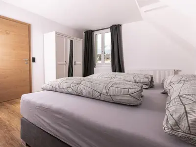 Ein Bett oder Betten in einem Zimmer der Unterkunft Apartment Katharina by Interhome