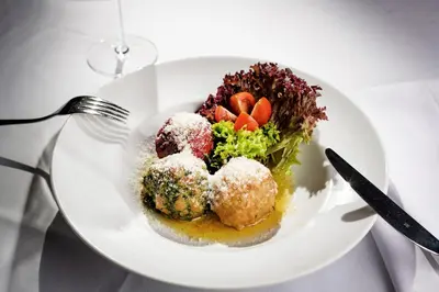 Essen in der Pension oder in der Nähe
