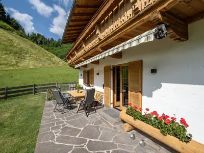 Ein Balkon oder eine Terrasse in der Unterkunft Landhaus Geig
